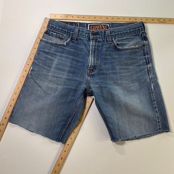 Levi's Classic Blue Jean Shorts for Men waist 34 - Picture 3 of 7